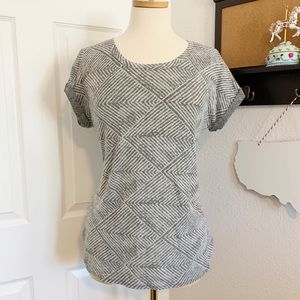 Gray Textured T-Shirt